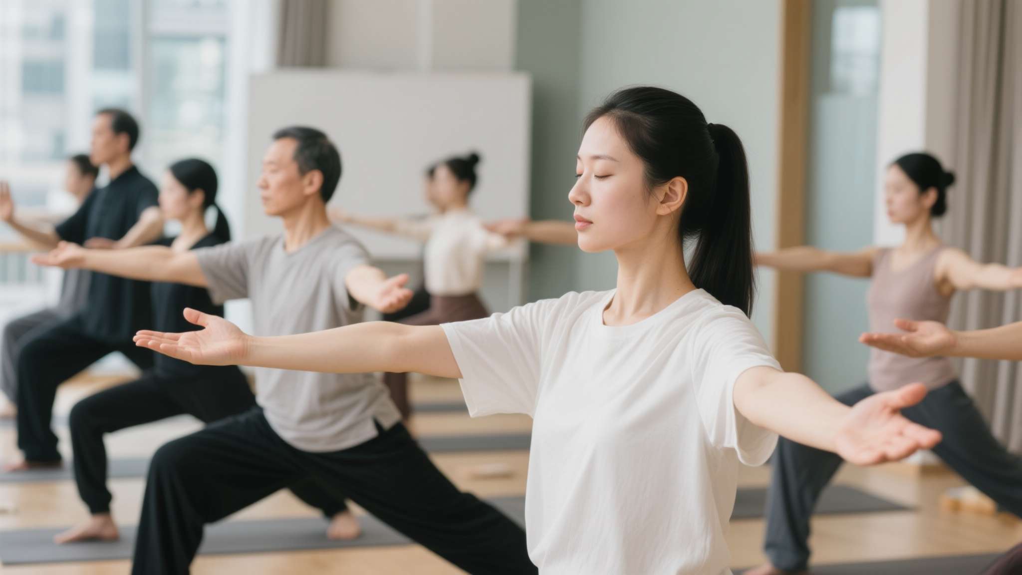 国际武联副主席:世界太快 太极拳可以帮你慢下来 人体研究显示,当人在做深层次放松活动时,会促进血液循环降低交感神经活跃度,对于改